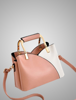 Picture of Elaine shoulder bag - Pink/white