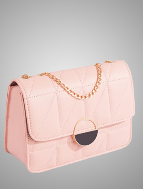 Picture of Ivy Crossbody bag with chain - Pink
