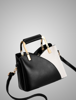 Picture of Elaine shoulder bag - Black/white