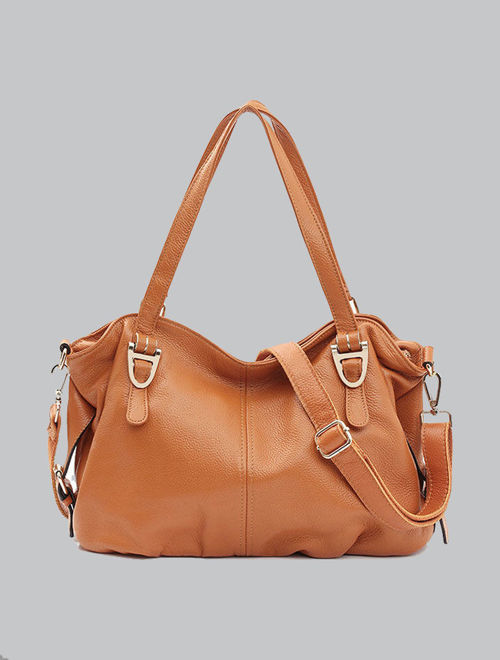 Picture of Liana Leather handbag - Brown