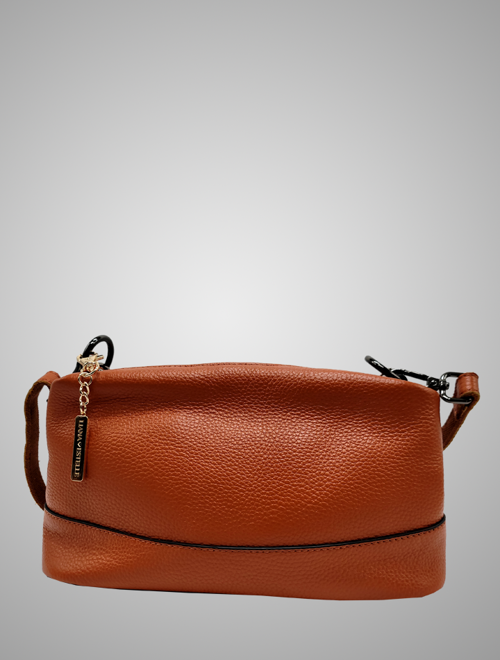 Picture of Gloria Leather Shoulder bag - Brown