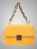 Yellow cluch crossbody bag	