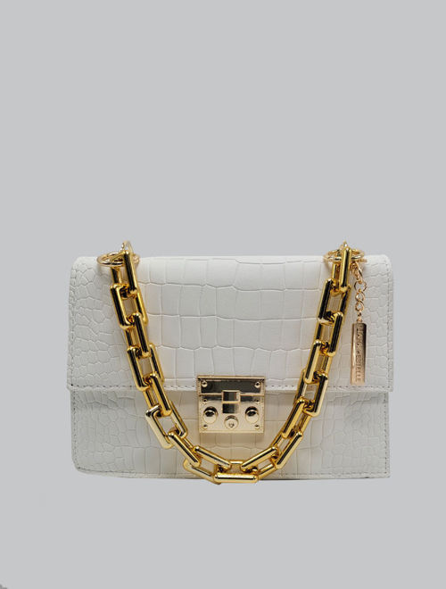 Cluch handbag white